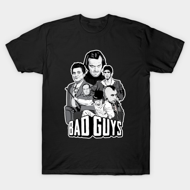 Bad Guys T-Shirt by NineBlack